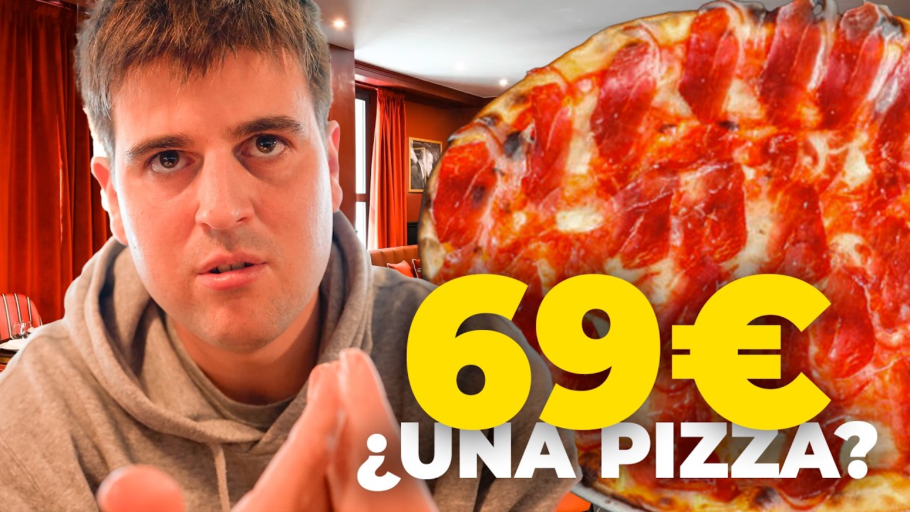 La PIZZA más CARA que he probado (69€ 🍕💸)