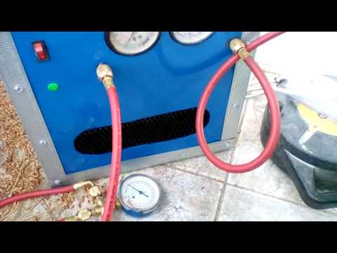 making Refrigerant Recovery Machine part 4