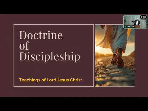 Doctrine of Discipleship-4 Bro C M Jacob