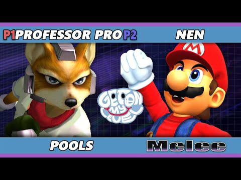 GOML 2022 - Professor Pro (Fox) Vs. Nen (Mario) SSBM Melee Tournament