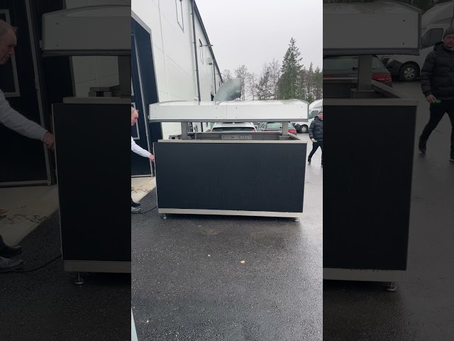 990107 TopBox Bar unit 220x230x167 cm (Closed) Furnished