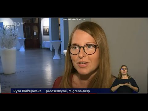 ČT24  Migréna není jen obyčejná bolest hlavy, ale leckdo si to myslí