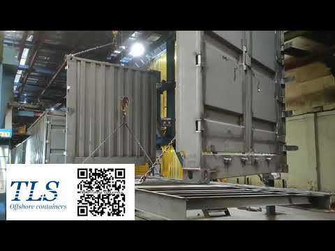 TLS OFFSHORE CONTAINERS Assembly line busy producion for special containers
