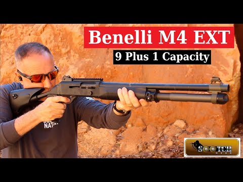 Benelli M4 EXT Shotgun Review:  Up to 9 Round Capacity