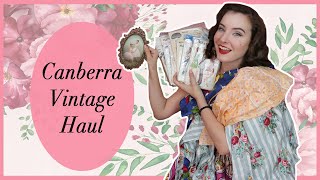 Canberra Vintage Haul ft. lots of vintage sewing patterns with Miss MonMon