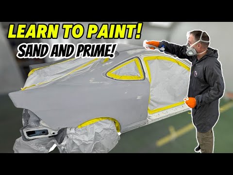 LEARN Professional Car Painting: How to Body Work, Sand and Primer Your Vehicle for Paint, Episode 2