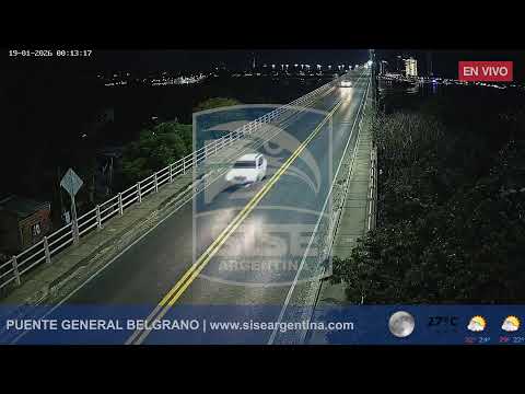 Cámaras en vivo Puente Gral Belgrano - SISE Argentina®