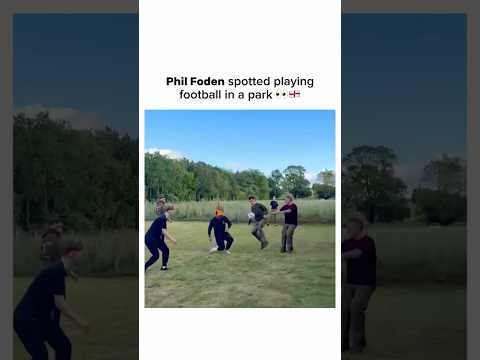 Phil Foden was seen playing football in a park after “missing a call” for World Cup squad by Tuchel