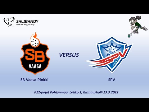 SB Vaasa Pinkki VS SPV, P12, 13.3.2022