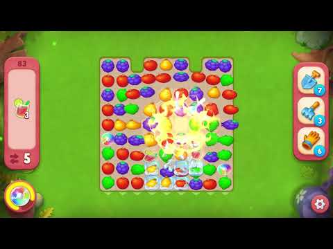 Gardenscapes - Level 83 @Games4Fun✅