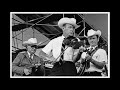 Heavy Traffic Ahead - Bill Monroe & The Blue Grass Boys LIVE