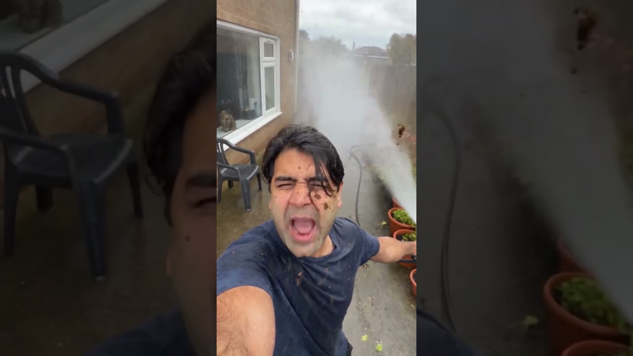 I Turned On the Pressure Washer, and It Immediately Turned On Me