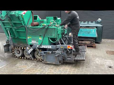 Video: Allatt SP 50 asphalt paver 1