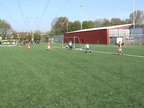 Kampioenswedstrijd DOVO JO11-1 - FC Driebergen JO11-1 tweede helft