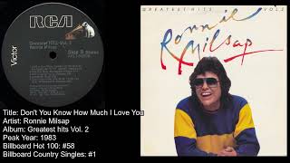 Ronnie Milsap -Don&#39;t You Know How Much I Love You