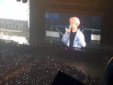 170218 윙즈콘서트 엔딩 멘트 지민