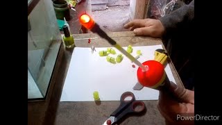 Из чего сделан светлячок для поплавка