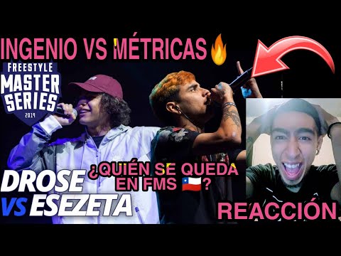 DROSE🇨🇱 VS ESEZETA🇨🇱 (REACCIÓN) | ¡BATALLÓN! DE MÉTRICAS VS INGENIO🔥| FMS CHILE PLAY OFF 2020