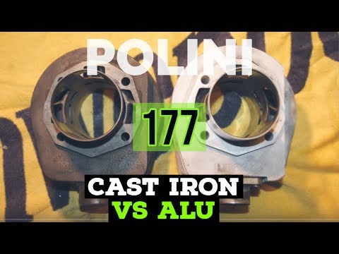 vespa POLINI 177 cast iron vs NEW aluminium / vespa px 125 TUNING classics / FMPguides