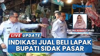 Wabup Belitung Sidak Pasar Berehun: Ada Indikasi Jual Beli Lapak Rp150 Juta
