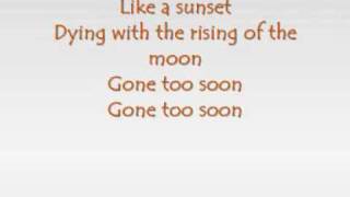 Michael Jackson - Gone too soon (with lyrics)