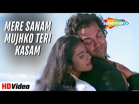 Mere Sanam Mujhko Teri Kasam | Gupt (1997) | Udit Narayan, Sadhana Sargam | 90s Romantic Song