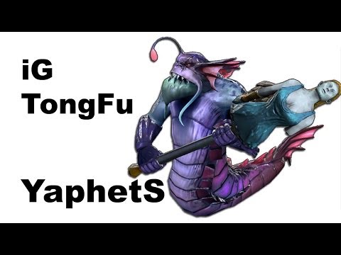 YaphetS Most Epic Dota 2 Game - iG vs TongFu Chinese
