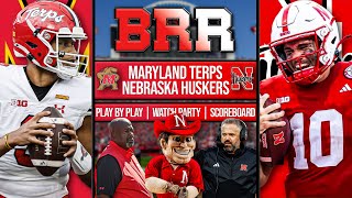 Maryland Terrapins vs Nebraska Cornhuskers | LIVE Reaction | Scoreboard | Play By Play | Postgame