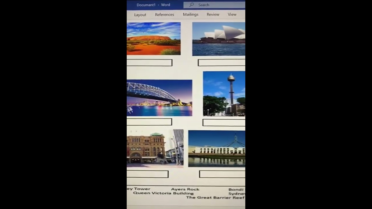 Stage 3 Geography - Australian Landmarks