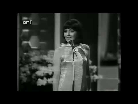 Minouche Barelli - Boum badaboum Live Eurovision 1967 (Monaco)