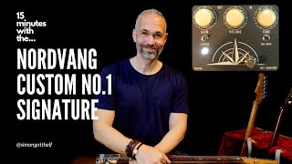 Video thumbnail for 15 Minutes With the Nordvang Custom No.1 Signature by Simon Gotthelf Gear Demos (Simon Gotthelf Music)
