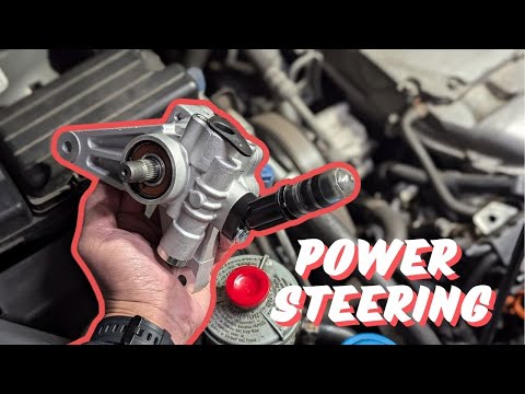 Honda Power Steering Pump Replacement and Experiment on Aftermarket Parts #powersteering #genuine