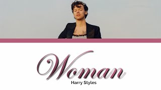 HARRY STYLES - WOMAN lyrics