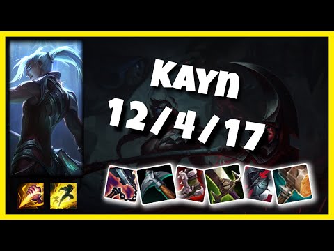 Kayn s11 Jungle Challenger Replay (12/4/17) - BR