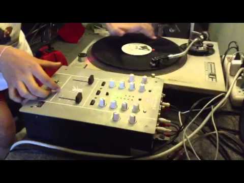 Dj scotchbrite funky scratch @home