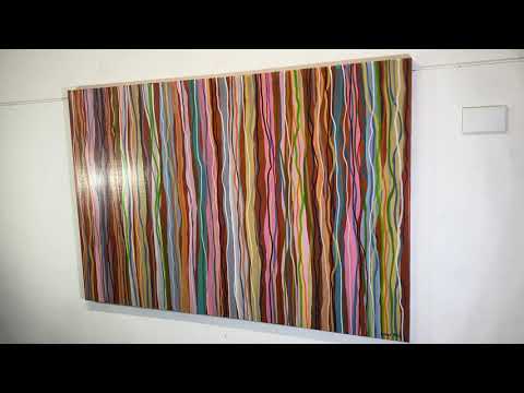 Tango by George Hall - 137 x 92cm acrylic on canvas