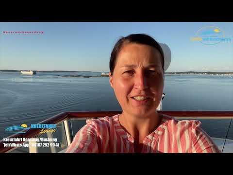 AIDAmar Auslaufen aus Göteborg: Landausflug, Infos, Antworten, Schulprojekt - Livestream Ankündigung