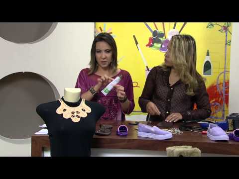 Mulher.com 12/06/2013 Andréia Bassan - Customização Parte 1/2