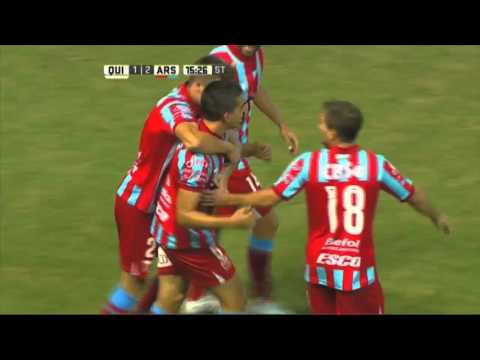 Gol de Bellocq. Quilmes 1 - Arsenal 2. Fecha 10. Primera División 2016