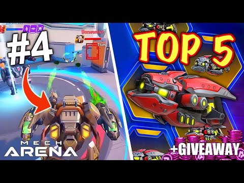 Top 5 Mechs for Pod Gun [+ February Giveaway] - Mech Arena