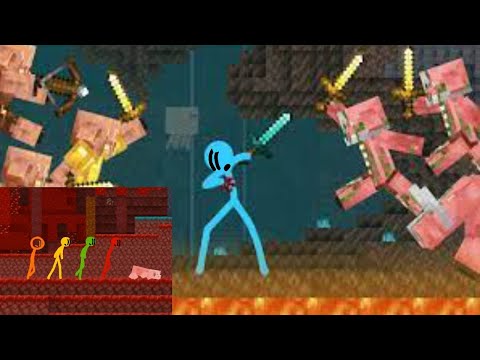 The Piglin War | AvM Ep20  Real Time But With Faces (Original By: @alanbecker )