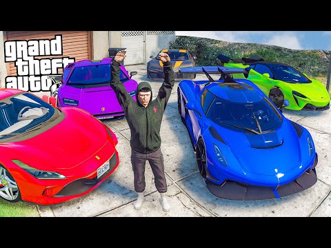 Rubo le SUPERCARS dei MULTI-MILIARDARI su GTA 5!