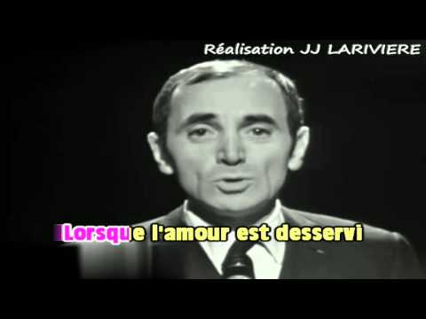 AZNAVOUR   IL FAUT SAVOIR I G JJ Karaoké