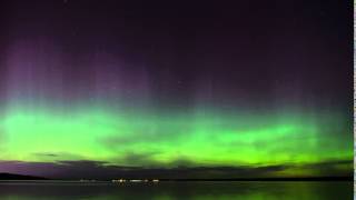 Aurora Borealis 7.-8.10.2015, Riga, Latvia [Timelapse]