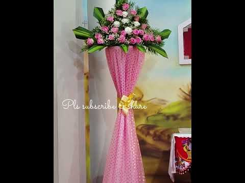 Flower arrangement for Church
