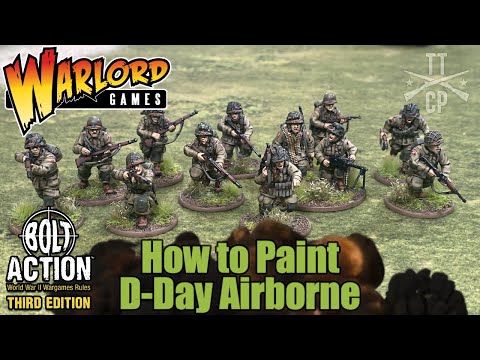 Tabletop CP: How To Paint D-Day U.S. Airborne