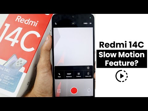 Does Redmi 14C Have Slow Motion Feature?