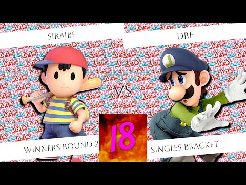 CenCal Clash 18 - Winner's Round 2 - SirajBP (Ness) vs Dre (Luigi, Olimar)
