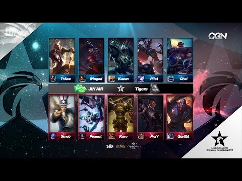 ROX vs JAG Game 2 Highlights - ROX TIGERS vs JIN AIR GREENWINGS - LCK Week 13 - SPRING 2016