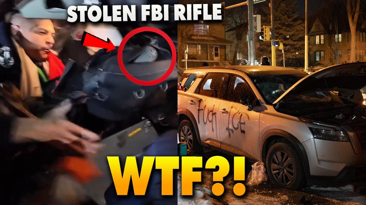 Anarchy REIGNS in Minneapolis as anti-ICE rioters DESTROY and LOOT fleet of federal vehicles